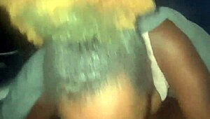 Ebony Babe Rents Airbnb For Monster Cock Blowjob.