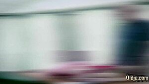 Teen Pussy Sucked And Smashed By Old Cock In Garage!