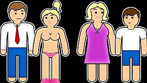 stepdad scares her with a good time