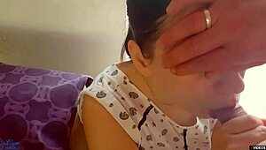 Please don't cum inside me, it's so wet and kinky!