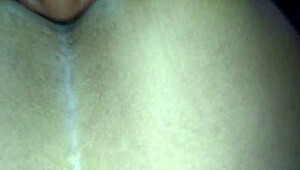 Rocky Tajauta passionately licks and rims the fat, sexy big ass of a Latina woman in detailed close-up.