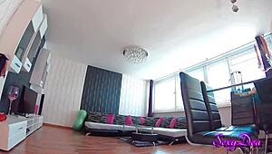 twerking spreading riding fat ass