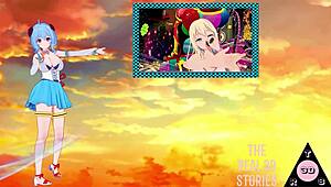 Koikatsu Makima And Aki Hayakawa Engage In Intense Hentai Sex With Blowjobs, Handjobs, And Cumshots!