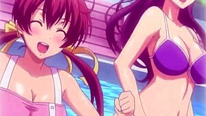 Horny Anime Girl with Small Tits Gets BIG COCK in Her Ass!