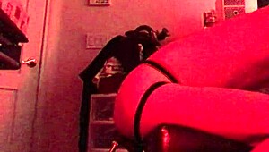 Chastity fags fuck machine dildos hard!