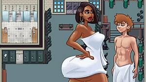 brenda makes a demon deal for lewd fun with big tits and monster cocks