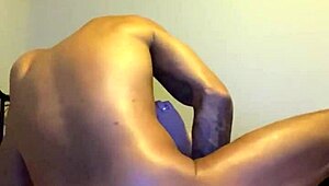 Ella Spreads Ass Open for Interracial Rimjob