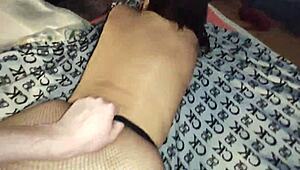 sexy stepmom seduces stepson for hot bedroom banging after party