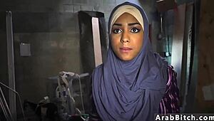 yo, public arab slave first time at booty drop point 23km out 😳