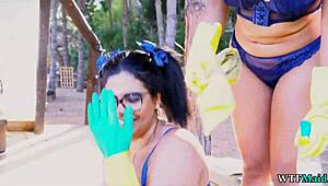 hired two new spanish maids for some dirty fun