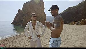 two friends deepthroat cocks and rim big asses