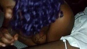 Good chocolate babes get their holes drilled by black studs