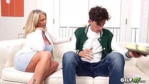 Granny Growth Spurt Mega-Boob GILF Fucked Deep in Wild Scene