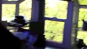 ebony realtor gets doggystyled at open house