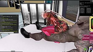 black bull addict fucks interracial whore with creampie and anal