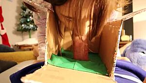 Stepdad Delivers Epic Gift to Stepdaughter with Intense Deepthroat Action