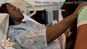 mia mercy collects semen.