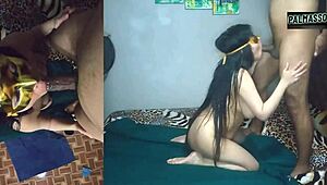 my busty stepsister says fill her mouth with cum or swallow it 😈