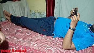 i was watching the ipl match when my sister-in-law showed up and said she really wants to get fucked