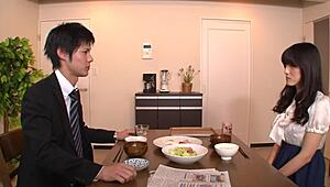 Hey, Kana Morisawa, Trapped at Home Right After Hubby Left?