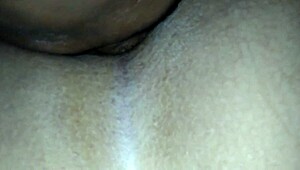 Rocky Tajauta passionately licks and rims the fat, sexy big ass of a Latina woman in detailed close-up.