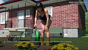 Cheating wife fucks fat boy neighbor in Lily of the Valley part 24