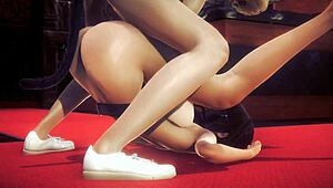 Karen gets pussy and anal fucked in uncensored hentai