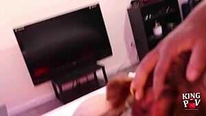 Gia Lovey Drools on Huge Cock Before Intense POV Pounding.