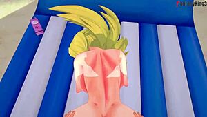 Dark Magician Girl fucks in bikini Yu-Gi-Oh hentai