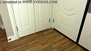 Skye Blue, Addie Juniper, and Autumn Westin strip micro thongs to show pretty pussies close-up.