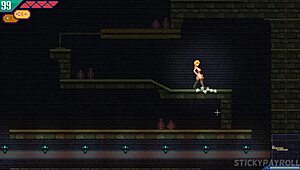 So, this cute blonde with a big ass kept getting pounded by a monster cock in Crisis Point Extinction.