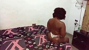 Big ass amateur gets kinky with solo performance and anal sex