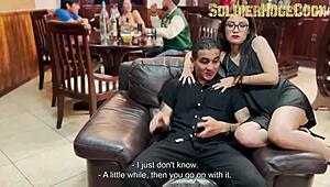 Friend Dani Licks Slut In Mexican Orgy With Big Cock Squirting