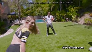 Hold The Camera While I Fuck These Football Chicks