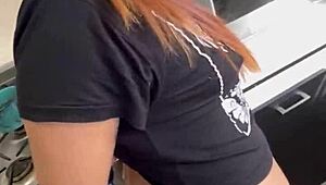 watch me rub my cock on the maid's leggings until i cum?