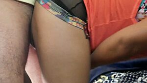 Young Latina feels rough anal creampie orgasm