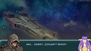 Anime babes get into a space battle in Star Chanel 34: Early Part 96