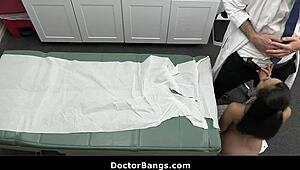 hey doc, can you check this shy asian sports teen bent over?