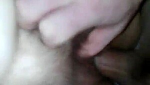 A plump woman experiences an orgasm and squirts while having sex