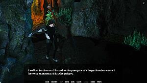 tales from unending void 11- alien chick fingers herself for my rod! 😜