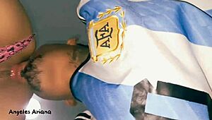 argentine big-ass babe enjoys ass breaking and best ass sucking in south american qualifiers