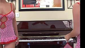 Princess Cameron and Gia Display Big Natural Tits Topless