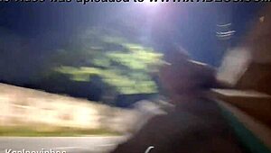 Risky street blowjob in public by bold USA stranger