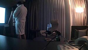 Old Man Spies on Petite 18+ Young Girl!