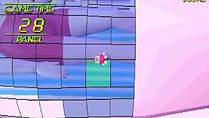 Dancing eyes 3d puzzle game from namco