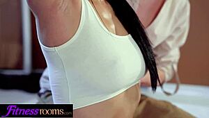 wild nicole big tits bounce monster cock yoga class passion