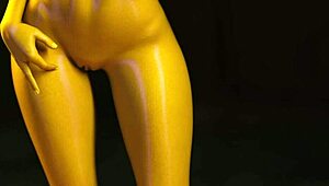 tales from unending void 11- alien chick fingers herself for my rod! 😜