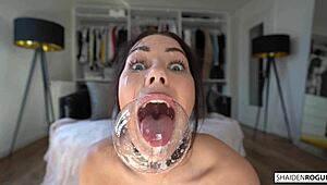 Fill My Throat Deep with a Messy Throatpie, Shaiden Rogue Goes Wild