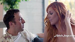 Busty Redhead Lauren Phillips Fulfills Husband's Cuckold Fantasy