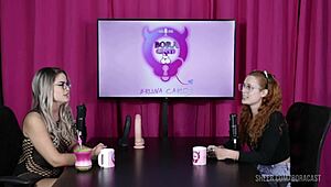 Redhead enjoys sensual massage session